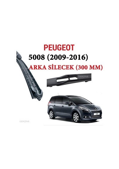 Peugeot 5008 Arka Silecek 2009-2016 N11.404
