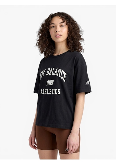 New Balance Nb Lıfestyle Women T-shırt Kadın Yeşil T-shirt - Wnt1402