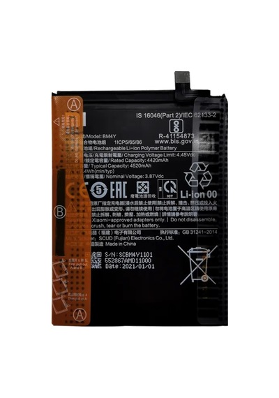 Xiaomi Poco F3 - Bm4y - Batarya Pil  Batarya