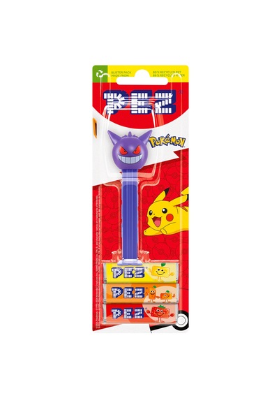 Pez Dispenser Pokémon Gengar Meyve Aromalı Şekerleme Makinesi Ve Şekerleme Yedekleri