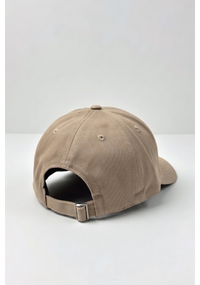 Mollycrush Luxury Unisex Kum Rengi Pamuklu Beyzbol Şapkası Premium Casual Outdoor Model Kum Rengi