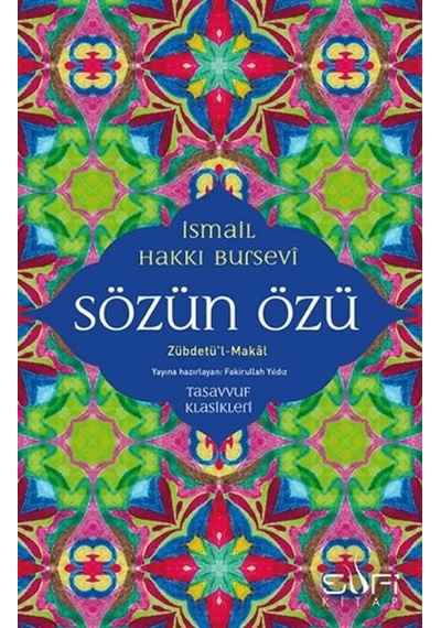 Sözün Özü - Zübdetü'l-makal - Elm-01-893269