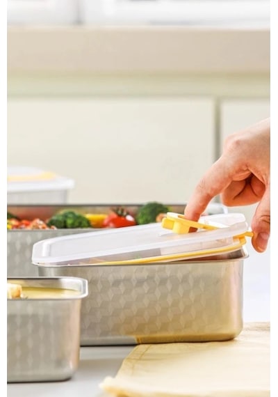Perfect Seal Paslanmaz Çelik Saklama Kabı 800 Ml. Çok Renkli