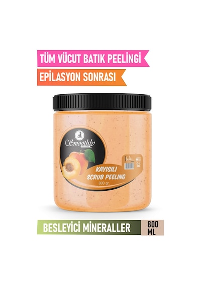 Smoothly Kayısı Aromalı Vücut Peeling 800 G