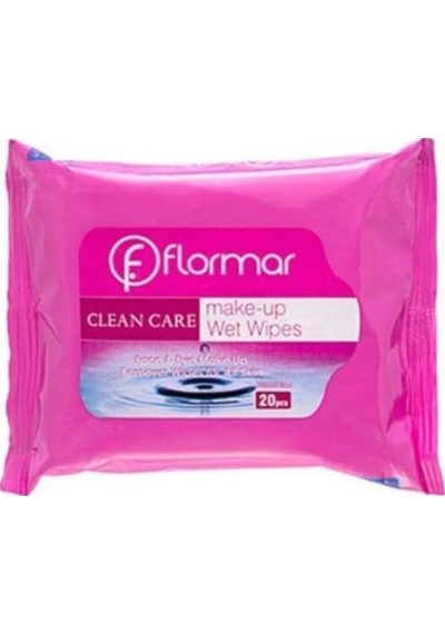 Flormar Clean Care Makyaj Temizleme Mendili 20'li