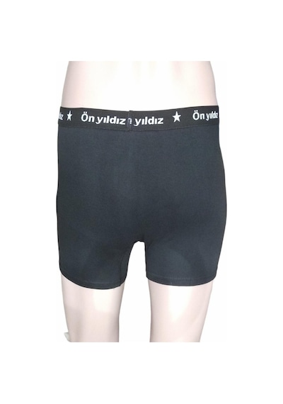 Önyıldız % 100 Pamuk Likralı Erkek Boxer