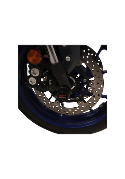 GP Kompozit Yamaha R7 2021-2022 Uyumlu Aks Koruma Takozu Seti Siyah