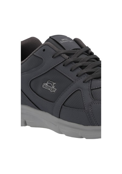 Slazenger Pera Büyük Beden Erkek Koyu Gri Sneaker Koyu Gri