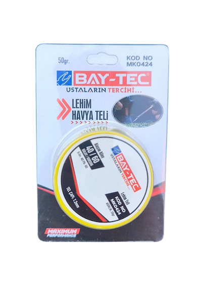 Bay-tec Profesyonel Lehim Teli 50 Gram