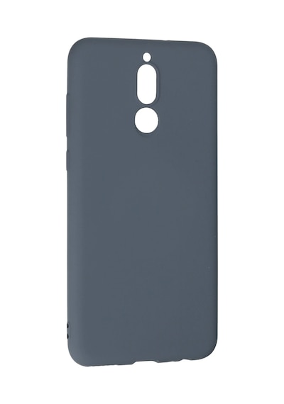 Newface - 596 - Huawei Mate 10 Lite Kılıf Nano İçi Kadife Silikon - Csmo-tex - - Gri