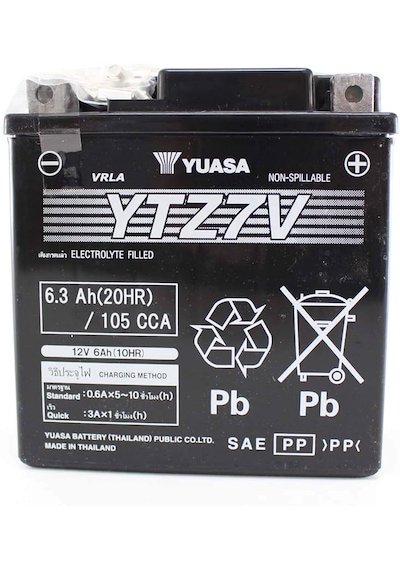 Yamaha N-max 125-150-155 Tricity 125-150 Delight 125 - Yuasa Ytz7