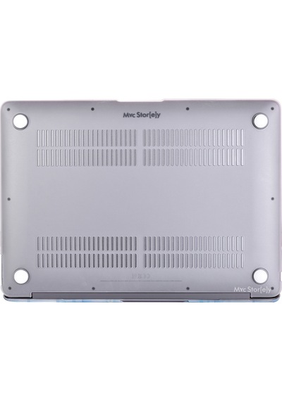 Apple Uyumlu MacBook Pro Kılıf 13 İnç M1-m2, Flower07nl Type-c'li Model A2338 A2289 A2251 A1706-08 A1989 A2159 İle Açık Mavi