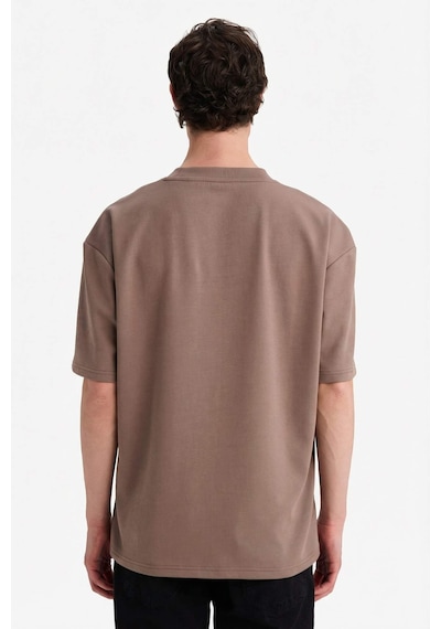 Defacto Nefes Alabilen Oversize Tişört X3926az26spbn571 Kahve-bn571
