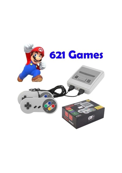 Retro 8 Bit 621 Oyunlu Sfc Hdmi Oyun Konsolu-ultra Mini