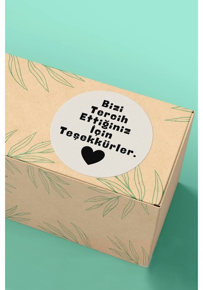 Teşekkürler Sticker 3x3cm St2311 Çok Renkli