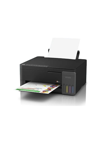 Epson L3350-mua Renkli Mürekkep Tanklı Yazıcı, Tarayıcı, Fotokopi, Wi-fi, Siyah Muadil Mürekkepli