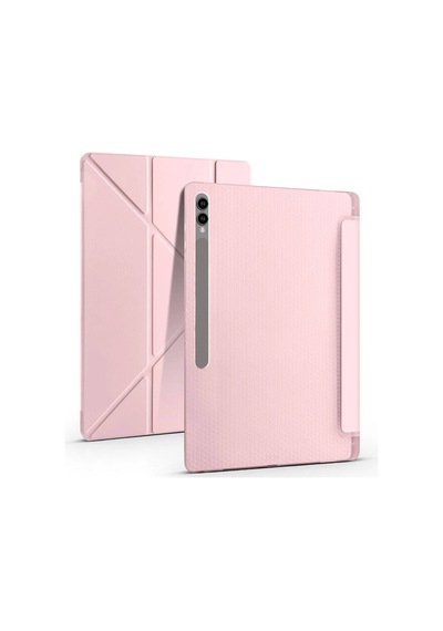Galaxy Uyumlu Tab S9 Ultra Kılıf Zore Tri Folding Kalem Bölmeli Standlı Kılıf
