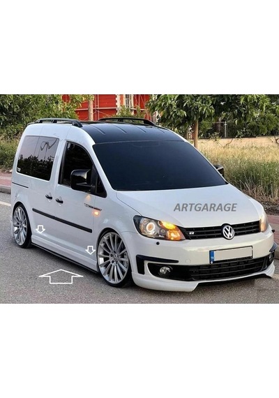 Caddy 2005-2018 Uyumlu Marşpiyel Takımı Fiberglass Boyasız