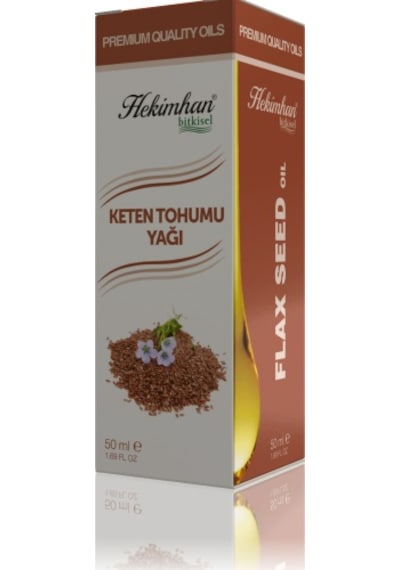 Hekimhan Bitkisel Keten Tohumu Yağı 50 ML