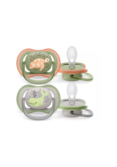 Philips Avent Ultra Air Emzik 6-18 Ay 2li Scf085/60 Çok Renkli