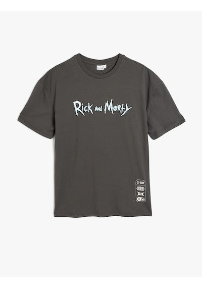 Koton Rick And Morty Lisanslı Arkası Baskılı Kısa Kollu Bisiklet Yaka Tişört Antrasit 5sal10152ık Antrasit Koton Rick And Morty Lisanslı Arkası Baskılı Kısa Kollu Bisiklet Yaka Tişört Antrasit 5sal10152ık Antrasit