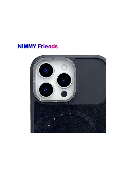 Apple Uyumlu iPhone 16 Magsafe Destekli Fashion Stone Şık Ve Taşlı Manyetik Kılıf, Darbe Emici Şeffaf