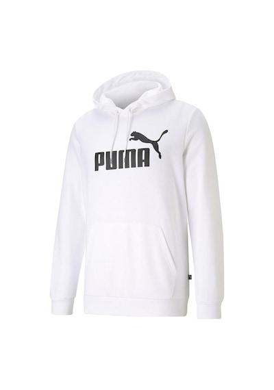 Puma Ess Big Logo Hoodie Tr Puma White Erkek Sweatshirt-27022-beyaz