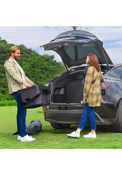 Acopower T35 12/24volt 33litre Tesla Model Y İle Uyumlu Kompresörlü Outdoor Oto Buzdolabı Fr T35