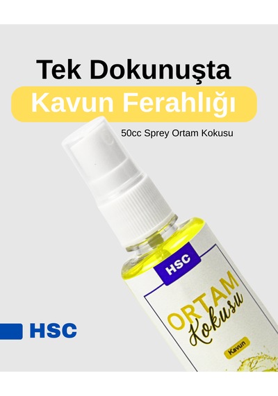 Kavun Ortam Kokusu 50cc Sprey Ferahlatıcı Taşınabilir Ortam Kokusu