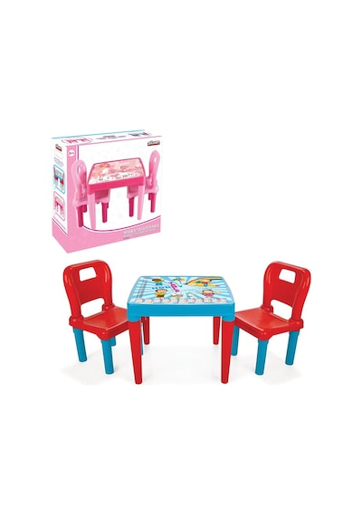 03 414 Hobby 2 Sandalyeli Oyun ve Aktivite Masası /mavi F Pilsan Oyuncak