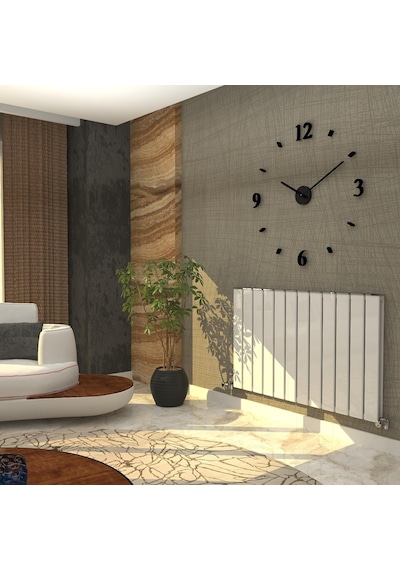 Nirvana 300x1030 Beyaz 13 Dilim Dekoratif Hibrit Alüminyum&Çelik