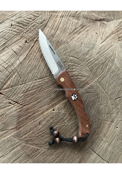Dmr Çelik Çakı Cep Çakısı Kamp Çakısı Avcı Kampçı Bıçagı Cep Bıçak 18mm Kahve