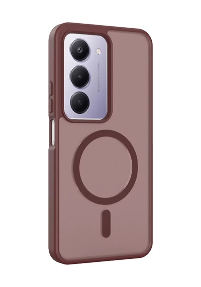 Bezos Joko Redmi 15 4g Uyumlu Jota Magsafe Kapak - Bordo Dmc