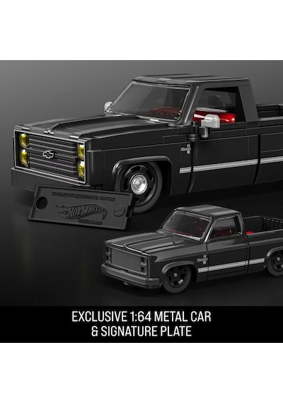 Mattel Brick Shop 83 Chevy Silverado Building Toy Kit