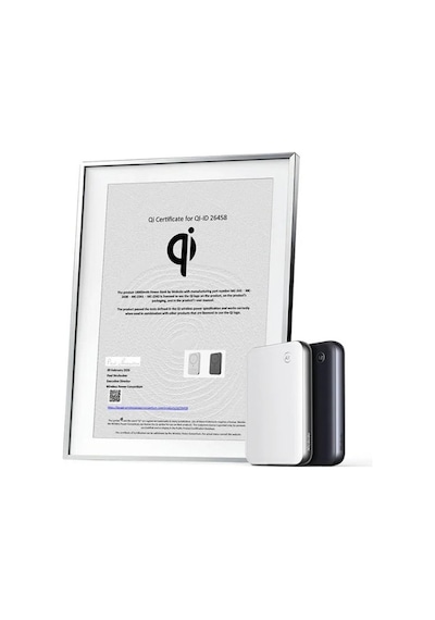Mc-2431 Metaair Qi2.2 25w 10000mah 35w Ultra Ince Metal Manyetik Kablosuz Powerbank Siyah