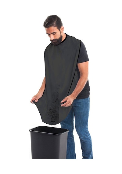 Pratik Evde Saç Sakal Traş Önlüğü. Sakal Kesme Örtüsü Traş Önlüğü