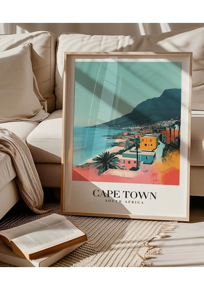 Çerçevesiz Poster Güney Afrika Masa Dağı