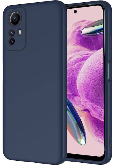 Noktaks - Xiaomi Uyumlu Xiaomi Redmi Note 12s - Kılıf İçi Kadife Koruyucu Mara Lansman Kapak - Lila