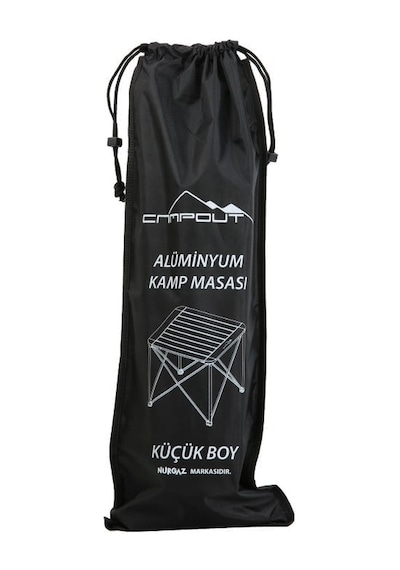 Campout Alüminyum Kamp Masası Küçük Gri