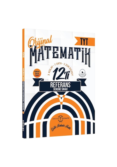 Orijinal Yayınları Tyt Matematik 12 Li Referans Deneme Sınavı