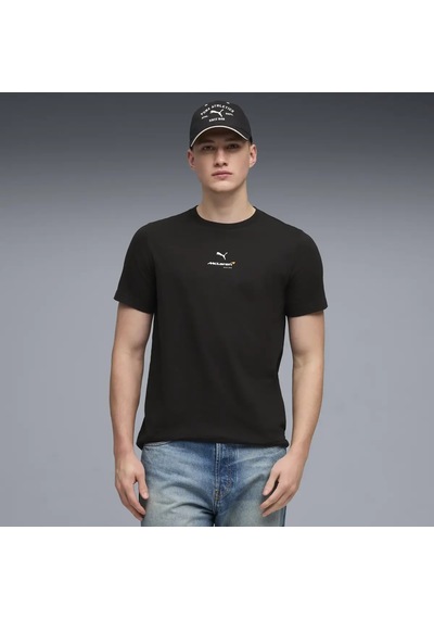 Puma Mclaren Small Logo Tee Siyah Erkek T-shirt