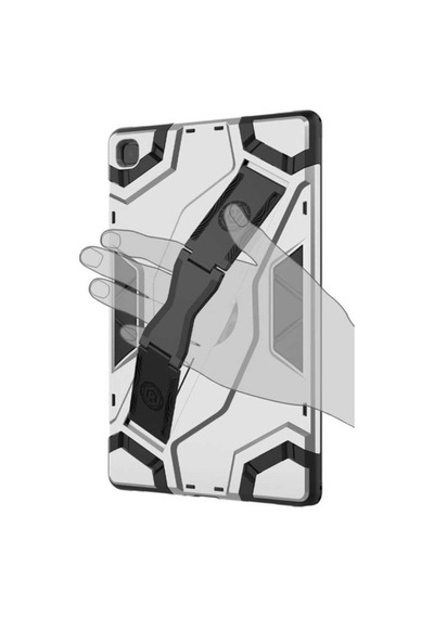 Galaxy Uyumlu Tab A7 10.4 T500 2020 Zore Defens Tablet Silikon Kılıf - Siyah
