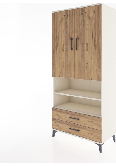 Hyperion Dolap 5 Raflı 2 Çekmeceli 2 Kapaklı 88x44x195 Aytaşı... Aytaşı Hyperion Dolap 5 Raflı 2 Çekmeceli 2 Kapaklı 88x44x195 Aytaşı... Aytaşı