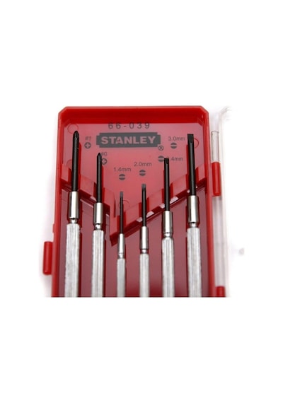 Stanley 6 Parça Metal Saatçi Tornavida Seti 166039