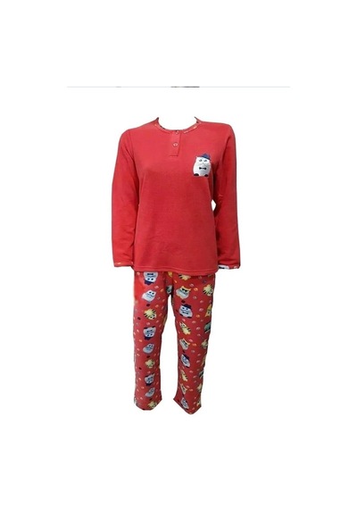 Alfa Aksesuar 03 Mng Bayan Polar Pijama Takımı 101 Çok renkli