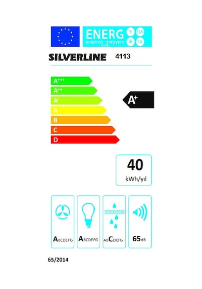 Silverline 4113 Venezia Isola Ada Tipi 90 CM Davlumbaz