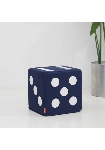 Missidea Minderkit Eğitici Zar Minder 33x33 Cm - Lacivert Anaokulu Ve Kreş Donanımı-1 Adet