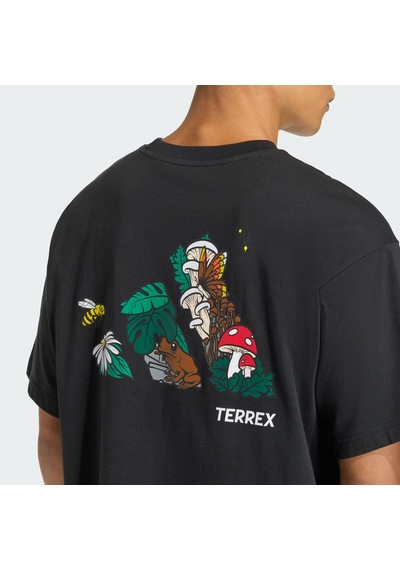 Adidas Terrex Natura Logo Erkek Tişört C-adıkb9663e50a00 Siyah