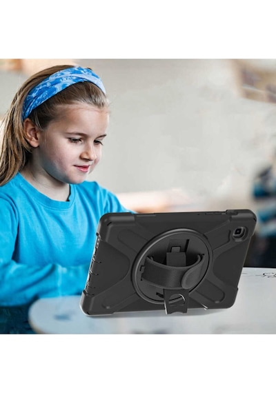 Samsung Galaxy Uyumlu Tab A7 Lite T220 - T225 Tablet Kılıfı Defender Askılı Tank Zırh Silikon Yüksek Koruma Kılıf Samsung Galaxy Uyumlu Tab A7 Lite T220 - T225 Tablet Kılıfı Defender Askılı Tank Zırh Silikon Yüksek Koruma Kılıf