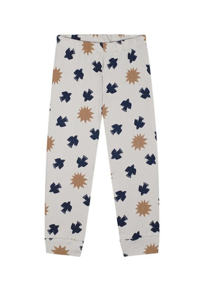 Antebies Organik Gots Sertifikalı Kuş & Güneş Desenli, Uzun Kollu Erkek Çocuk Pijama Takımı Gri Antebies Organik Gots Sertifikalı Kuş & Güneş Desenli, Uzun Kollu Erkek Çocuk Pijama Takımı Gri